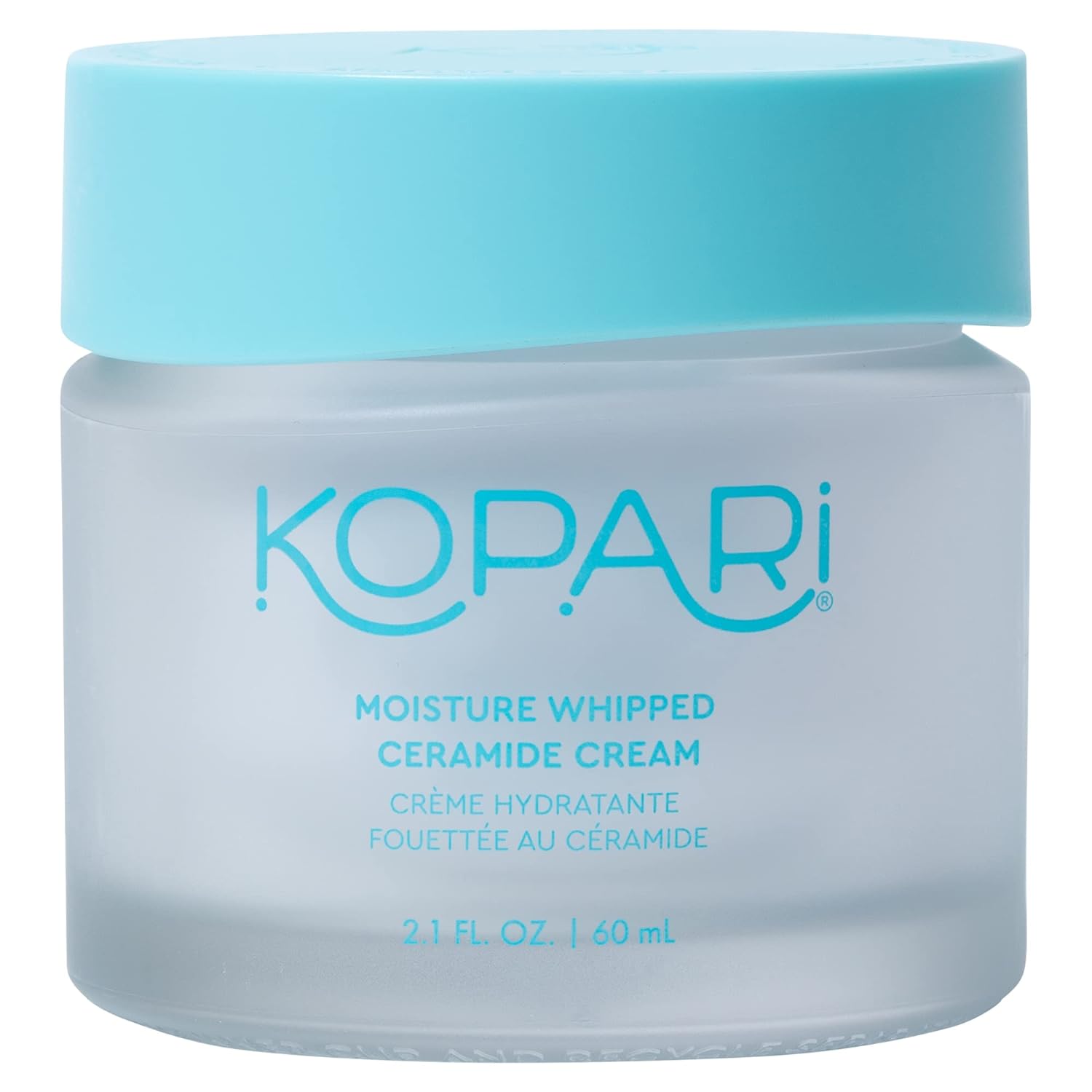 Kopari Moisture Whipped Ceramide Cream | Hydrate and Restore | Vegan Ceramides and Moisture-Retaining Hyaluronic Acid | 2.1 oz